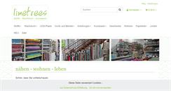 Desktop Screenshot of limetrees.de